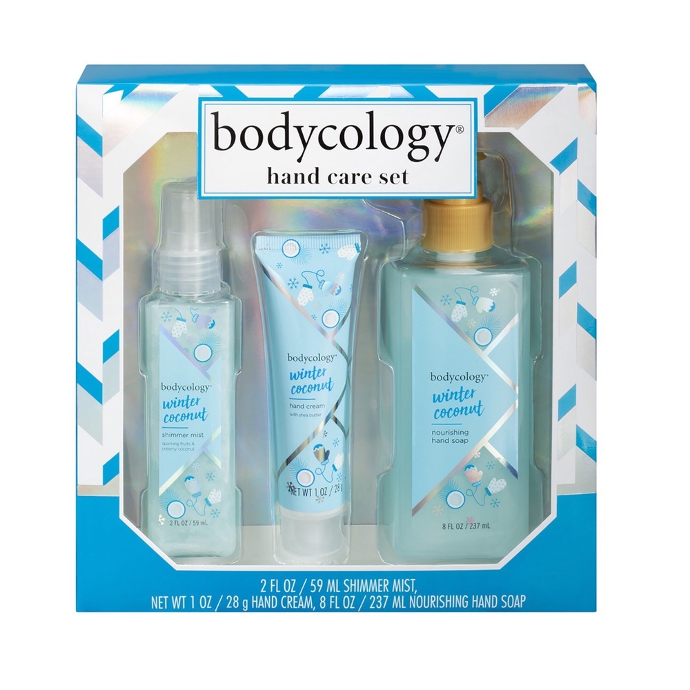 BNIB BODYCOLOGY HAND CARE 3pc. SET